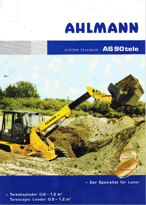 Radlader Ahlmann AS 90 tele