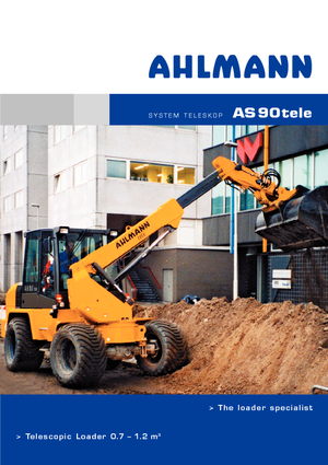 Radlader Ahlmann AS 90 tele