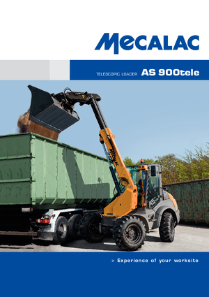 Radlader Mecalac AS 900 tele