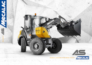 Radlader Mecalac AS1000