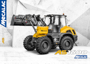 Radlader Mecalac AS1600