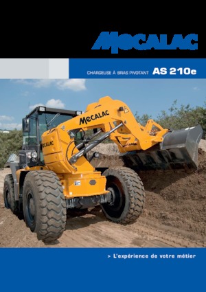 Radlader Mecalac AS210e