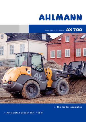 Radlader Ahlmann AX 700