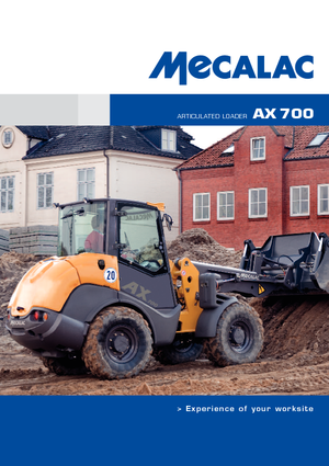 Radlader Mecalac AX 700