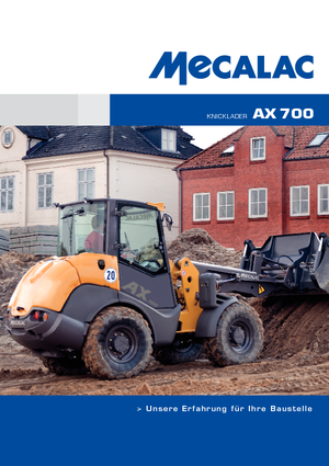 Radlader Mecalac AX 700