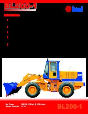 Radlader Beml BL200-1