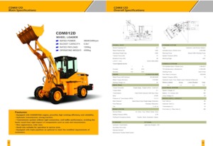 Radlader Lonking CDM858