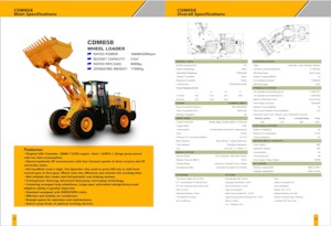 Radlader Lonking CDM858