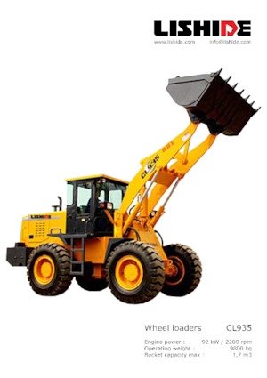 Radlader Lishide CL935