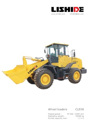 Radlader Lishide CL936-3