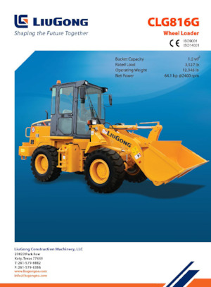 Radlader Liugong CLG816G 