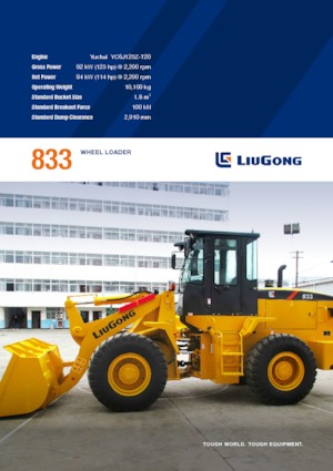 Radlader Liugong CLG833