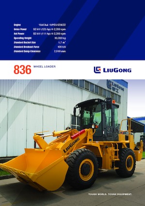 Radlader Liugong 836 