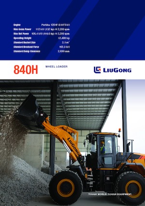 Radlader Liugong 840H 
