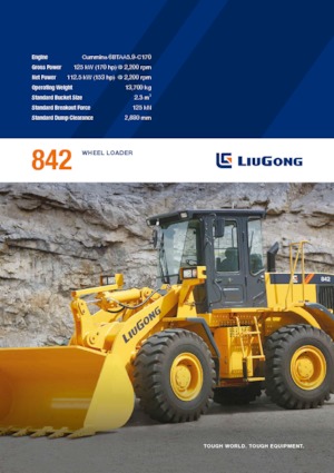 Radlader Liugong 842 