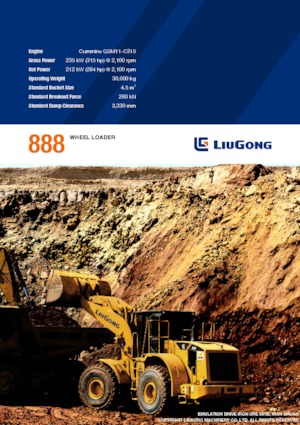 Radlader Liugong 888 
