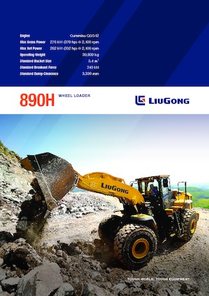 Radlader Liugong 890H