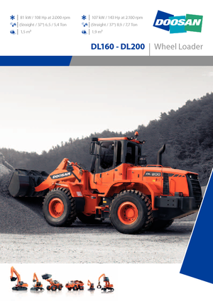 Radlader Doosan DL 200