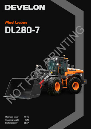 Radlader Develon DL280-7