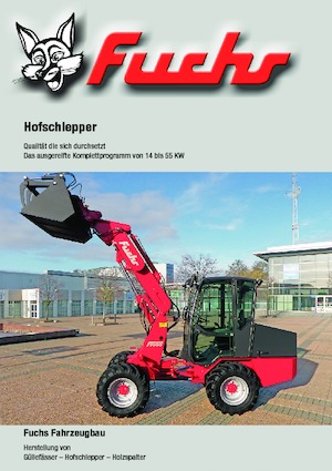 Hoflader Fuchs Yard loaders F 1100