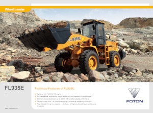 Radlader Foton Lovol FL935E-II