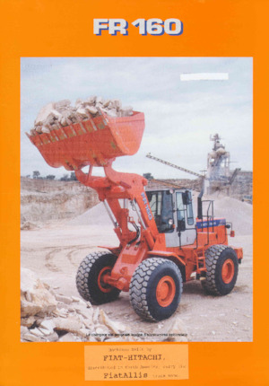 Radlader Fiat-Hitachi FR 160