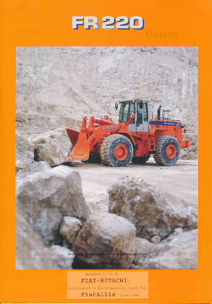 Radlader Fiat-Hitachi FR 220