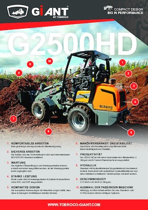 Radlader Giant G2500 X-tra HD