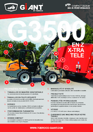 Radlader Giant G3500 Tele