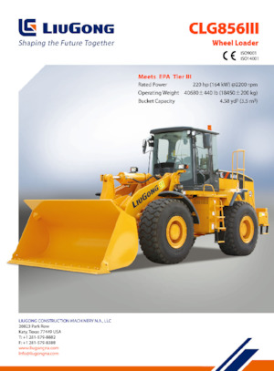 Radlader Liugong GLC856 III 