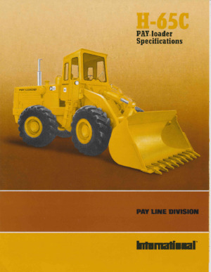 Radlader International Harvester H-65C