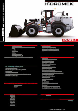 Radlader Hidromek HMK 635 WL