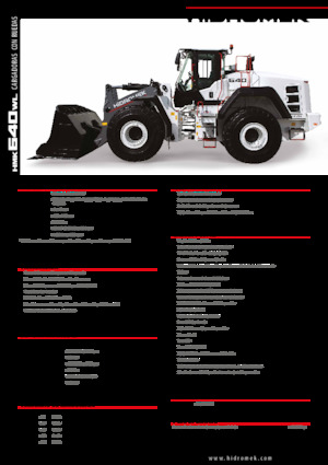 Radlader Hidromek HMK 640 WL