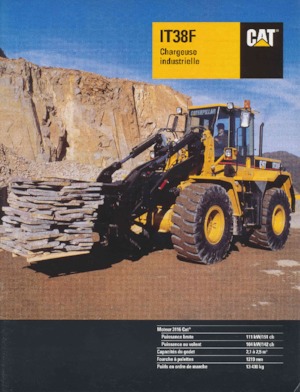 Radlader Caterpillar IT 38 F