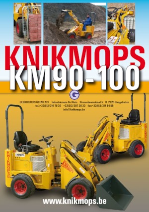 Radlader Gebr. Geens KM100
