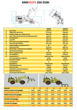 Radlader Gebr. Geens KM250