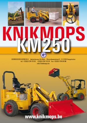Radlader Gebr. Geens KM250TE
