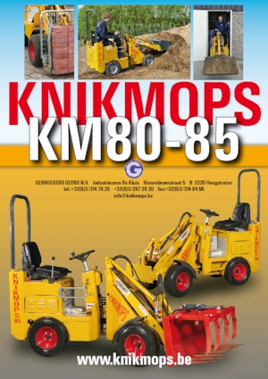 Radlader Gebr. Geens KM80