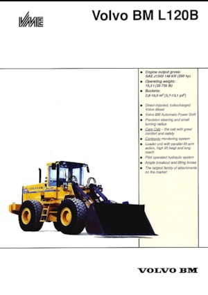 Radlader Volvo L 120 B