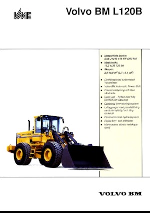 Radlader Volvo L 120 B