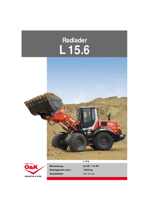 Radlader O&K L 15.6