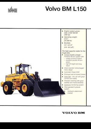 Radlader Volvo L 150