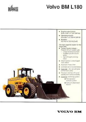 Radlader Volvo L 180