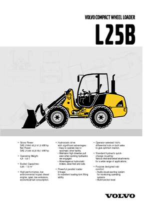 Radlader Volvo L25B