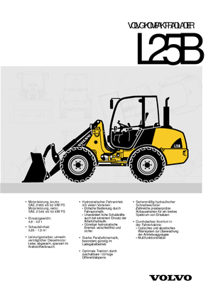 Radlader Volvo L25B