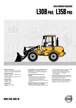 Radlader Volvo L30B ZX Pro