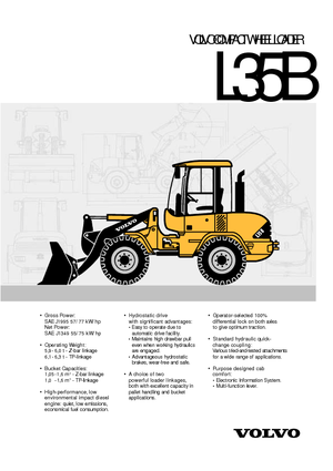 Radlader Volvo L35B ZS Pro