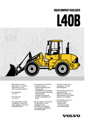 Radlader Volvo L 40 BTP