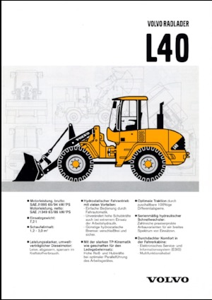 Radlader Volvo L 40