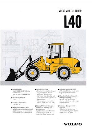 Radlader Volvo L 40